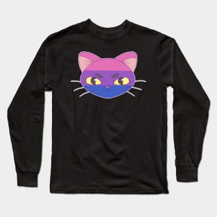 Bi Pride Cat Long Sleeve T-Shirt